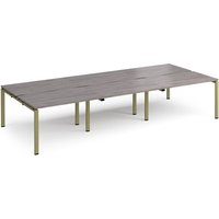 Click to view product details and reviews for Adapt Triple Back To Back Desks 3600mm X 1600mm Green Frame Grey Oak Top. Click to view product details and reviews for Adapt Triple Back To Back Desks 3600mm X 1600mm Green Frame Grey Oak Top.