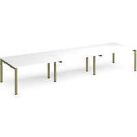 Click to view product details and reviews for Adapt Triple Back To Back Desks 4200mm X 1200mm Green Frame White Top. Click to view product details and reviews for Adapt Triple Back To Back Desks 4200mm X 1200mm Green Frame White Top.
