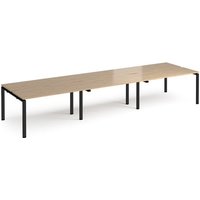 Click to view product details and reviews for Adapt Triple Back To Back Desks 4200mm X 1200mm Black Frame Kendal Oak Top. Click to view product details and reviews for Adapt Triple Back To Back Desks 4200mm X 1200mm Black Frame Kendal Oak Top.