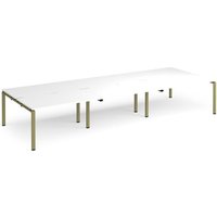 Click to view product details and reviews for Adapt Triple Back To Back Desks 4200mm X 1600mm Green Frame White Top. Click to view product details and reviews for Adapt Triple Back To Back Desks 4200mm X 1600mm Green Frame White Top.
