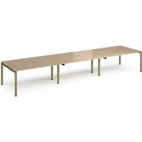 Click to view product details and reviews for Adapt Triple Back To Back Desks 4800mm X 1200mm Green Frame Kendal Oak Top. Click to view product details and reviews for Adapt Triple Back To Back Desks 4800mm X 1200mm Green Frame Kendal Oak Top.