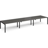 Click to view product details and reviews for Adapt Triple Back To Back Desks 4800mm X 1200mm Black Frame Storm Grey Top. Click to view product details and reviews for Adapt Triple Back To Back Desks 4800mm X 1200mm Black Frame Storm Grey Top.