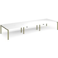 Click to view product details and reviews for Adapt Triple Back To Back Desks 4800mm X 1600mm Green Frame White Top. Click to view product details and reviews for Adapt Triple Back To Back Desks 4800mm X 1600mm Green Frame White Top.