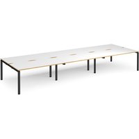 Click to view product details and reviews for Bench Desk 6 Person Rectangular Desks 4800mm White Oak Tops With Black Frames 1600mm Depth Adapt. Click to view product details and reviews for Bench Desk 6 Person Rectangular Desks 4800mm White Oak Tops With Black Frames 1600mm Depth Adapt.