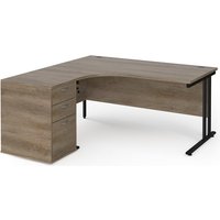 Click to view product details and reviews for Maestro 25 Left Hand Ergonomic Desk 1600mm With Black Cantilever Frame And Desk High Pedestal Nebraska Oak. Click to view product details and reviews for Maestro 25 Left Hand Ergonomic Desk 1600mm With Black Cantilever Frame And Desk High Pedestal Nebraska Oak.