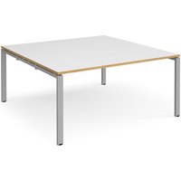 Click to view product details and reviews for Adapt Square Boardroom Table 1600mm X 1600mm Silver Frame White Top With Oak Edging. Click to view product details and reviews for Adapt Square Boardroom Table 1600mm X 1600mm Silver Frame White Top With Oak Edging.
