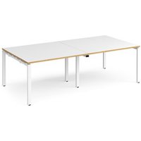 Click to view product details and reviews for Adapt Rectangular Boardroom Table 2400mm X 1200mm White Frame White Top With Oak Edging. Click to view product details and reviews for Adapt Rectangular Boardroom Table 2400mm X 1200mm White Frame White Top With Oak Edging.