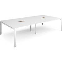 Click to view product details and reviews for Adapt Rectangular Boardroom Table 3200mm X 1600mm With 2 Cutouts 272mm X 132mm White Frame White Top. Click to view product details and reviews for Adapt Rectangular Boardroom Table 3200mm X 1600mm With 2 Cutouts 272mm X 132mm White Frame White Top.