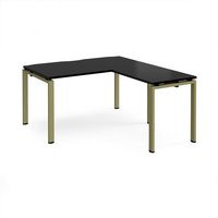 Click to view product details and reviews for Adapt Desk 1400mm X 800mm With 800mm Return Desk Green Frame Black Top. Click to view product details and reviews for Adapt Desk 1400mm X 800mm With 800mm Return Desk Green Frame Black Top.