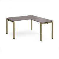Click to view product details and reviews for Adapt Desk 1400mm X 800mm With 800mm Return Desk Green Frame Grey Oak Top. Click to view product details and reviews for Adapt Desk 1400mm X 800mm With 800mm Return Desk Green Frame Grey Oak Top.