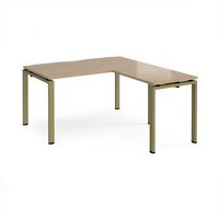 Click to view product details and reviews for Adapt Desk 1400mm X 800mm With 800mm Return Desk Green Frame Kendal Oak Top. Click to view product details and reviews for Adapt Desk 1400mm X 800mm With 800mm Return Desk Green Frame Kendal Oak Top.