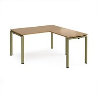 Click to view product details and reviews for Adapt Desk 1400mm X 800mm With 800mm Return Desk Green Frame Oak Top. Click to view product details and reviews for Adapt Desk 1400mm X 800mm With 800mm Return Desk Green Frame Oak Top.