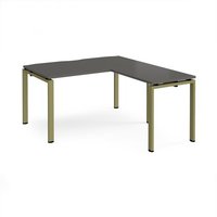 Click to view product details and reviews for Adapt Desk 1400mm X 800mm With 800mm Return Desk Green Frame Storm Grey Top. Click to view product details and reviews for Adapt Desk 1400mm X 800mm With 800mm Return Desk Green Frame Storm Grey Top.