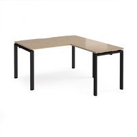 Click to view product details and reviews for Adapt Desk 1400mm X 800mm With 800mm Return Desk Black Frame Kendal Oak Top. Click to view product details and reviews for Adapt Desk 1400mm X 800mm With 800mm Return Desk Black Frame Kendal Oak Top.