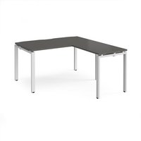 Click to view product details and reviews for Adapt Desk 1400mm X 800mm With 800mm Return Desk White Frame Storm Grey Top. Click to view product details and reviews for Adapt Desk 1400mm X 800mm With 800mm Return Desk White Frame Storm Grey Top.