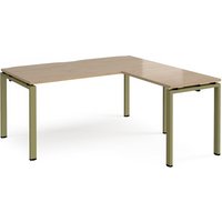 Click to view product details and reviews for Adapt Desk 1600mm X 800mm With 800mm Return Desk Green Frame Kendal Oak Top. Click to view product details and reviews for Adapt Desk 1600mm X 800mm With 800mm Return Desk Green Frame Kendal Oak Top.