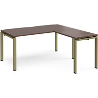 Click to view product details and reviews for Adapt Desk 1600mm X 800mm With 800mm Return Desk Green Frame Walnut Top. Click to view product details and reviews for Adapt Desk 1600mm X 800mm With 800mm Return Desk Green Frame Walnut Top.