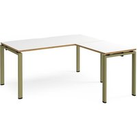 Click to view product details and reviews for Adapt Desk 1600mm X 800mm With 800mm Return Desk Green Frame White Top Oak Edge. Click to view product details and reviews for Adapt Desk 1600mm X 800mm With 800mm Return Desk Green Frame White Top Oak Edge.