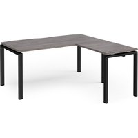 Click to view product details and reviews for Adapt Desk 1600mm X 800mm With 800mm Return Desk Black Frame Grey Oak Top. Click to view product details and reviews for Adapt Desk 1600mm X 800mm With 800mm Return Desk Black Frame Grey Oak Top.