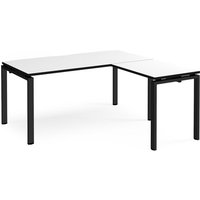 Click to view product details and reviews for Adapt Desk 1600mm X 800mm With 800mm Return Desk Black Frame White Top Black Edge. Click to view product details and reviews for Adapt Desk 1600mm X 800mm With 800mm Return Desk Black Frame White Top Black Edge.