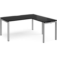Click to view product details and reviews for Adapt Desk 1600mm X 800mm With 800mm Return Desk Silver Frame Black Top. Click to view product details and reviews for Adapt Desk 1600mm X 800mm With 800mm Return Desk Silver Frame Black Top.