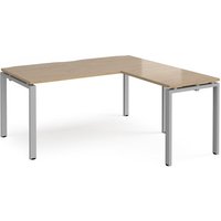 Click to view product details and reviews for Adapt Desk 1600mm X 800mm With 800mm Return Desk Silver Frame Kendal Oak Top. Click to view product details and reviews for Adapt Desk 1600mm X 800mm With 800mm Return Desk Silver Frame Kendal Oak Top.