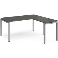 Click to view product details and reviews for Adapt Desk 1600mm X 800mm With 800mm Return Desk Silver Frame Storm Grey Top. Click to view product details and reviews for Adapt Desk 1600mm X 800mm With 800mm Return Desk Silver Frame Storm Grey Top.