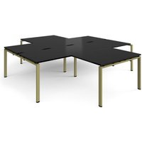 Click to view product details and reviews for Adapt Back To Back 4 Desk Cluster 2800mm X 1600mm With 800mm Return Desks Green Frame Black Top. Click to view product details and reviews for Adapt Back To Back 4 Desk Cluster 2800mm X 1600mm With 800mm Return Desks Green Frame Black Top.