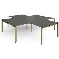 Click to view product details and reviews for Adapt Back To Back 4 Desk Cluster 2800mm X 1600mm With 800mm Return Desks Green Frame Storm Grey Top. Click to view product details and reviews for Adapt Back To Back 4 Desk Cluster 2800mm X 1600mm With 800mm Return Desks Green Frame Storm Grey Top.