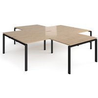 Click to view product details and reviews for Adapt Back To Back 4 Desk Cluster 2800mm X 1600mm With 800mm Return Desks Black Frame Kendal Oak Top. Click to view product details and reviews for Adapt Back To Back 4 Desk Cluster 2800mm X 1600mm With 800mm Return Desks Black Frame Kendal Oak Top.