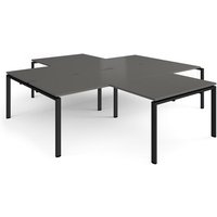 Click to view product details and reviews for Adapt Back To Back 4 Desk Cluster 2800mm X 1600mm With 800mm Return Desks Black Frame Storm Grey Top. Click to view product details and reviews for Adapt Back To Back 4 Desk Cluster 2800mm X 1600mm With 800mm Return Desks Black Frame Storm Grey Top.