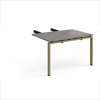 Click to view product details and reviews for Adapt Add On Unit Double Return Desk 800mm X 1200mm Green Frame Grey Oak Top. Click to view product details and reviews for Adapt Add On Unit Double Return Desk 800mm X 1200mm Green Frame Grey Oak Top.