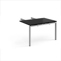 Click to view product details and reviews for Adapt Add On Unit Double Return Desk 800mm X 1200mm Silver Frame Black Top. Click to view product details and reviews for Adapt Add On Unit Double Return Desk 800mm X 1200mm Silver Frame Black Top.