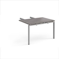 Click to view product details and reviews for Adapt Add On Unit Double Return Desk 800mm X 1200mm Silver Frame Grey Oak Top. Click to view product details and reviews for Adapt Add On Unit Double Return Desk 800mm X 1200mm Silver Frame Grey Oak Top.