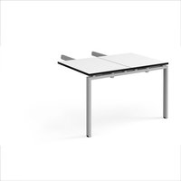 Click to view product details and reviews for Adapt Add On Unit Double Return Desk 800mm X 1200mm Silver Frame White Top Black Edge. Click to view product details and reviews for Adapt Add On Unit Double Return Desk 800mm X 1200mm Silver Frame White Top Black Edge.