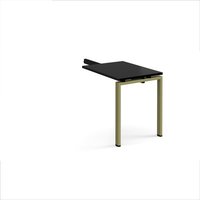 Click to view product details and reviews for Adapt Add On Unit Single Return Desk 800mm X 600mm Green Frame Black Top. Click to view product details and reviews for Adapt Add On Unit Single Return Desk 800mm X 600mm Green Frame Black Top.