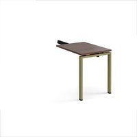 Click to view product details and reviews for Adapt Add On Unit Single Return Desk 800mm X 600mm Green Frame Walnut Top. Click to view product details and reviews for Adapt Add On Unit Single Return Desk 800mm X 600mm Green Frame Walnut Top.