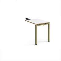 Click to view product details and reviews for Adapt Add On Unit Single Return Desk 800mm X 600mm Green Frame White Top Oak Edge. Click to view product details and reviews for Adapt Add On Unit Single Return Desk 800mm X 600mm Green Frame White Top Oak Edge.