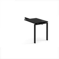 Click to view product details and reviews for Adapt Add On Unit Single Return Desk 800mm X 600mm Black Frame Black Top. Click to view product details and reviews for Adapt Add On Unit Single Return Desk 800mm X 600mm Black Frame Black Top.