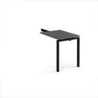 Click to view product details and reviews for Adapt Add On Unit Single Return Desk 800mm X 600mm Black Frame Storm Grey Top. Click to view product details and reviews for Adapt Add On Unit Single Return Desk 800mm X 600mm Black Frame Storm Grey Top.