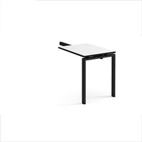 Click to view product details and reviews for Adapt Add On Unit Single Return Desk 800mm X 600mm Black Frame White Top Black Edge. Click to view product details and reviews for Adapt Add On Unit Single Return Desk 800mm X 600mm Black Frame White Top Black Edge.