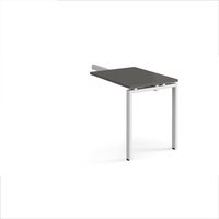 Click to view product details and reviews for Adapt Add On Unit Single Return Desk 800mm X 600mm White Frame Storm Grey Top. Click to view product details and reviews for Adapt Add On Unit Single Return Desk 800mm X 600mm White Frame Storm Grey Top.