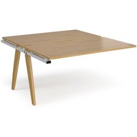 Click to view product details and reviews for Bench Desk Add On 2 Person Rectangular Desks 1400mm Oak Tops With White Frames 1600mm Depth Fuze. Click to view product details and reviews for Bench Desk Add On 2 Person Rectangular Desks 1400mm Oak Tops With White Frames 1600mm Depth Fuze.