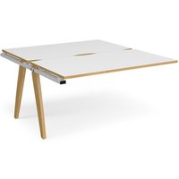 Click to view product details and reviews for Bench Desk Add On 2 Person Rectangular Desks 1400mm White Oak Tops With White Frames 1600mm Depth Fuze. Click to view product details and reviews for Bench Desk Add On 2 Person Rectangular Desks 1400mm White Oak Tops With White Frames 1600mm Depth Fuze.