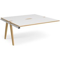 Click to view product details and reviews for Bench Desk Add On 2 Person Rectangular Desks 1600mm White Oak Tops With White Frames 1600mm Depth Fuze. Click to view product details and reviews for Bench Desk Add On 2 Person Rectangular Desks 1600mm White Oak Tops With White Frames 1600mm Depth Fuze.