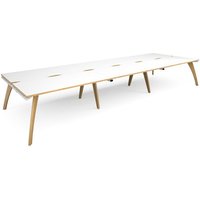 Click to view product details and reviews for Bench Desk 6 Person Rectangular Desks 4800mm White Oak Tops With White Frames 1600mm Depth Fuze. Click to view product details and reviews for Bench Desk 6 Person Rectangular Desks 4800mm White Oak Tops With White Frames 1600mm Depth Fuze.