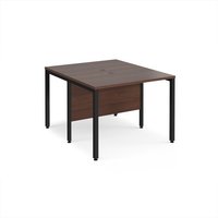 Click to view product details and reviews for Office Desk 2 Person Rectangular Desk 1000mm Walnut Tops With Black Frames 1200mm Depth Maestro 25. Click to view product details and reviews for Office Desk 2 Person Rectangular Desk 1000mm Walnut Tops With Black Frames 1200mm Depth Maestro 25.