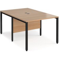 Click to view product details and reviews for Office Desk 2 Person Rectangular Desk 1000mm Beech Tops With Black Frames 1600mm Depth Maestro 25. Click to view product details and reviews for Office Desk 2 Person Rectangular Desk 1000mm Beech Tops With Black Frames 1600mm Depth Maestro 25.