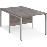 Click to view product details and reviews for Maestro 25 Back To Back Straight Desks 1000mm X 1600mm Silver Bench Leg Frame Grey Oak Top. Click to view product details and reviews for Maestro 25 Back To Back Straight Desks 1000mm X 1600mm Silver Bench Leg Frame Grey Oak Top.