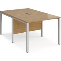 Click to view product details and reviews for Office Desk 2 Person Rectangular Desk 1000mm Oak Tops With Silver Frames 1600mm Depth Maestro 25. Click to view product details and reviews for Office Desk 2 Person Rectangular Desk 1000mm Oak Tops With Silver Frames 1600mm Depth Maestro 25.